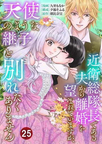 近衛総隊長である夫から離婚を望まれていますが、天使のような継子と別れたくありません 表紙