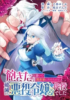 『飽きた』と書いて異世界に行けたけど、破滅した悪役令嬢の代役でした 表紙