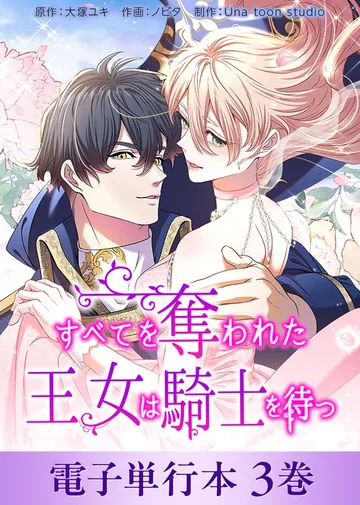 すべてを奪われた王女は騎士を待つ 表紙