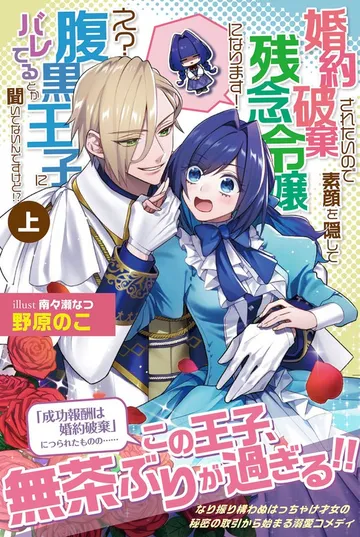 婚約破棄されたいので素顔を隠して残念令嬢になります! え?腹黒王子にバレてるとか聞いてないんですけど!? 表紙
