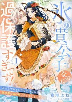 氷の貴公子なのに過保護すぎです！～ひとりでキャンプしていたら異世界で山の神になってしまった件～ 表紙