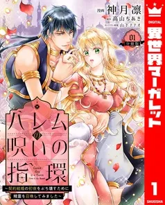 ハレムの呪いの指環～契約結婚の初夜をぶち壊すために精霊を召喚してみました～ 表紙