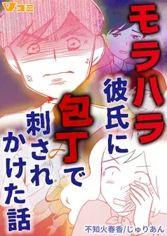モラハラ彼氏に包丁で刺されかけた話 表紙
