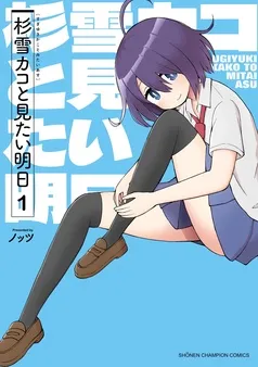 杉雪カコと見たい明日 表紙