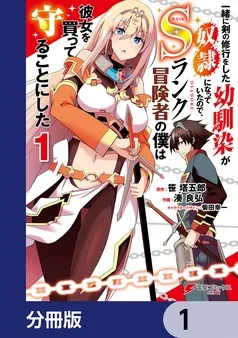 一緒に剣の修行をした幼馴染が奴隷になっていたので、Sランク冒険者の僕は彼女を買って守ることにした 表紙
