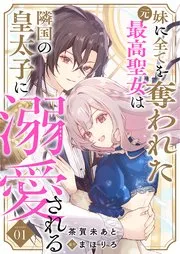 妹に全てを奪われた元最高聖女は隣国の皇太子に溺愛される 表紙