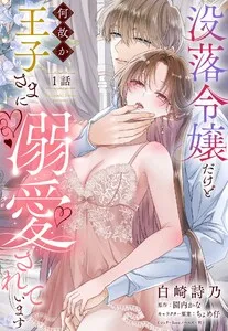 没落令嬢だけど何故か王子さまに溺愛されています 表紙