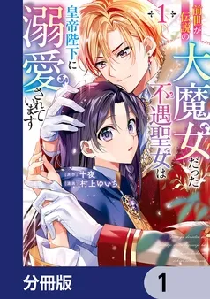 前世が伝説の大魔女だった不遇聖女は皇帝陛下に溺愛されています 表紙