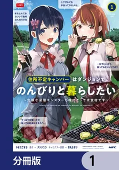 住所不定キャンパーはダンジョンでのんびりと暮らしたい 表紙