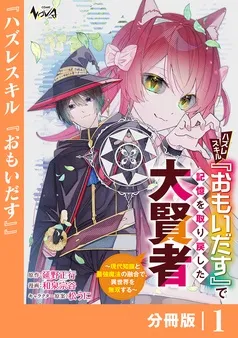 ハズレスキル『おもいだす』で記憶を取り戻した大賢者 表紙
