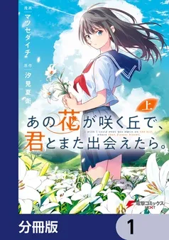 あの花が咲く丘で、君とまた出会えたら。 表紙