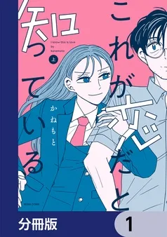 これが恋だと知っている 表紙