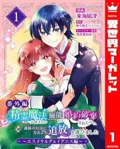 【番外編】精霊魔法が使えない無能だと婚約破棄されたので、義妹の奴隷になるより追放を選びました～エスメラルダ＆イグニス編～ 表紙