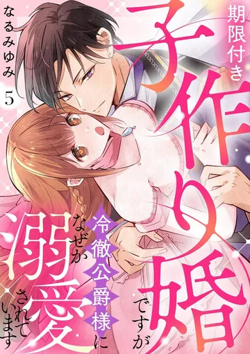 期限付き子作り婚ですが冷徹公爵様になぜか溺愛されています 表紙