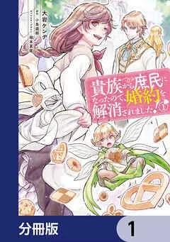 貴族から庶民になったので、婚約を解消されました！ 表紙