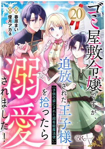 ゴミ屋敷令嬢ですが、追放された王子様（子供の姿にされた超有能魔法使い）を拾ったら溺愛されました！ コミック版 表紙