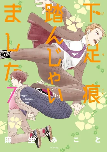 下足痕踏んじゃいました 表紙
