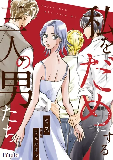 私をだめにする三人の男たち 表紙