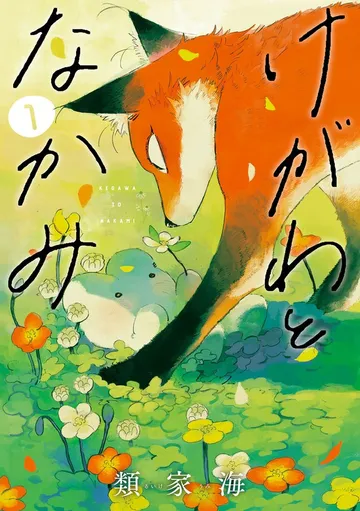 けがわとなかみ 表紙