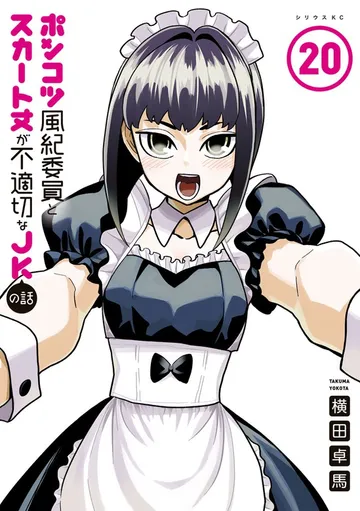 ポンコツ風紀委員とスカート丈が不適切なＪＫの話 表紙